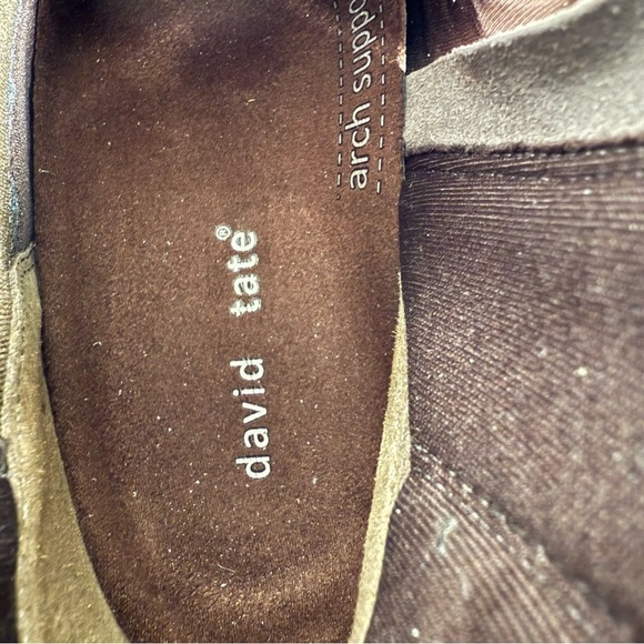 NEW David Tate Luxe Brown Leather Chelsea Boot Women’s Size 10 - Picture 5 of 10